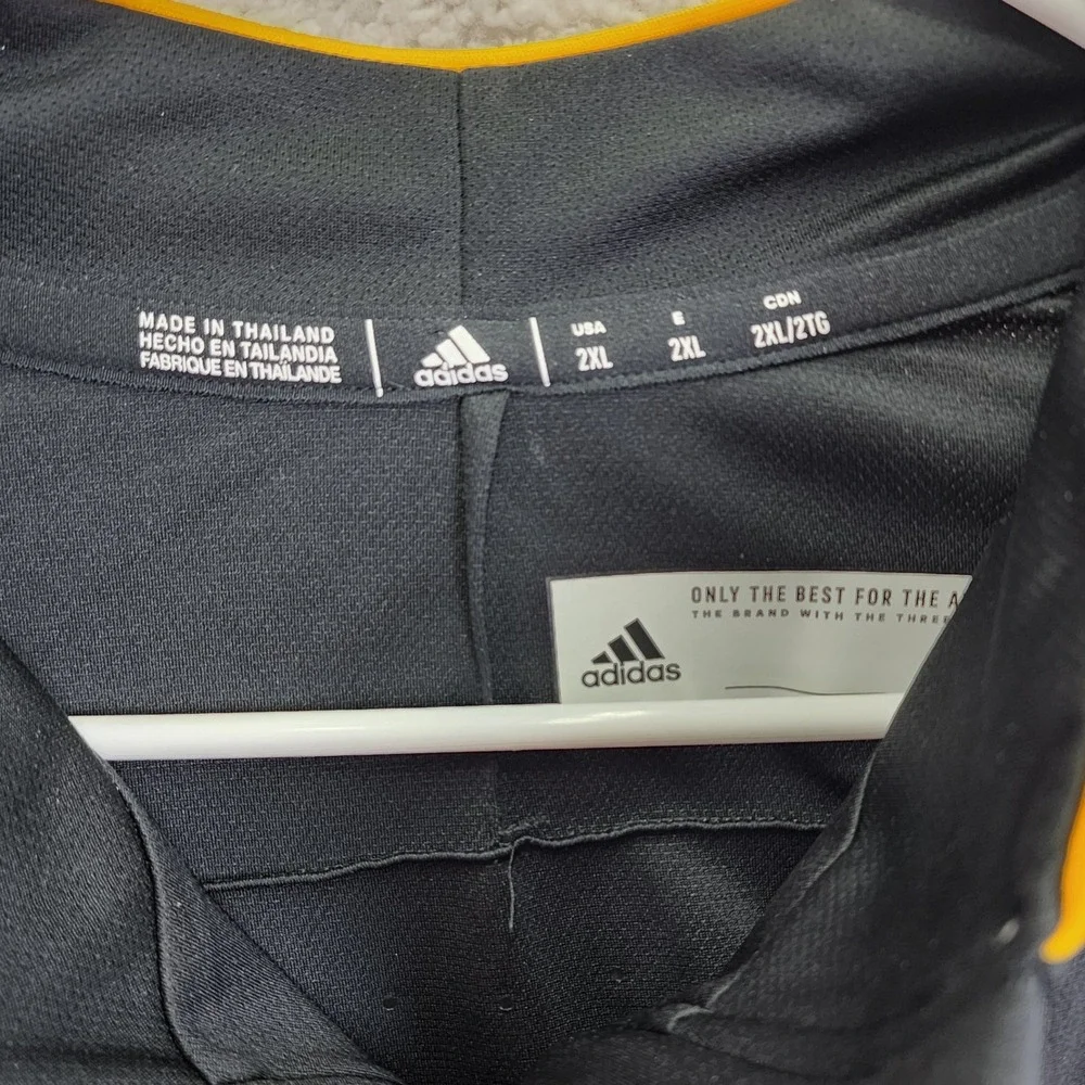 Adidas Arizona State Sun Devils Quarter-Zip‎ Pullover Mens 2XL Black Collegiate